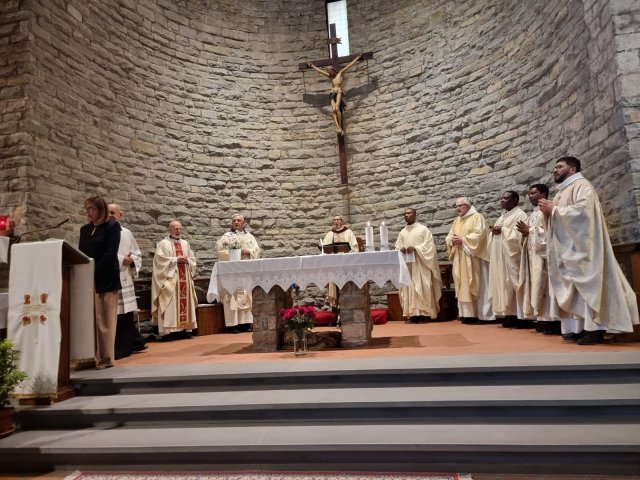 21.09.2024 -50° Anniversario sacerdotale p.Giuliano Riccadonna e saluto a p.Giuseppe Tsongo